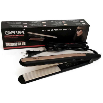 Гофре для волосся Gemei GM-2955w