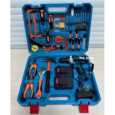 Шуруповерт акумуляторний з набором інструментів / Набір інструментів слюсарного 24v (AND 0410-4) Шуруповерт акумуляторний з набором інструментів / Набір інструментів слюсарного 24v (AND 0410-4)