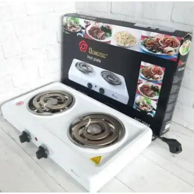 Настільна плита електрична на 2 конфорки Domotec MS-5532