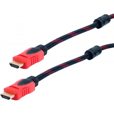 Кабель HDMI-HDMI Donli обплетення, ферити, посилений 20 м (V1.4)