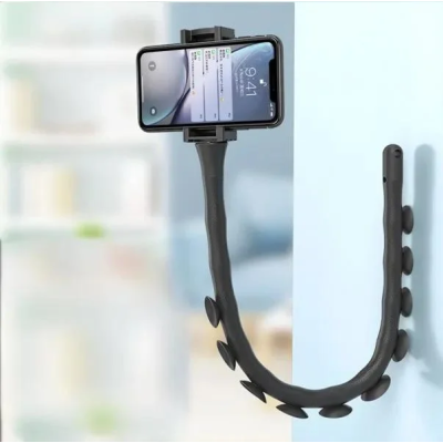 Гнучкий тримач для телефону із присосками Cute Worm Lazy Holder