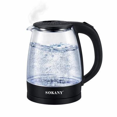 Електричний скляний чайник Sokany SK-SH-1097