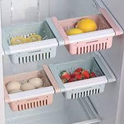 Органайзер в холодильник Strechable Hanging Storage Rack розтягується Органайзер в холодильник Strechable Hanging Storage Rack розтягується