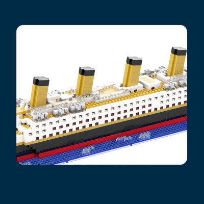 Конструктор корабель Titanic (1878 деталей) Конструктор корабель Titanic (1878 деталей)
