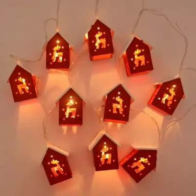 Новорічна гірлянда 3 м, 20 LED, тепле біле світло, USB