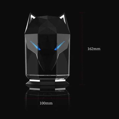 Зволожувач повітря портативний  WOLF Air Humidifier, аромадифузор електричний з резервуаром для ефірної олії, ультразвуковий, 650 мл