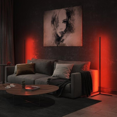 Кутовий LED торшер Ledox Design з пультом та регульованою яскравістю 330 колірних комбінацій