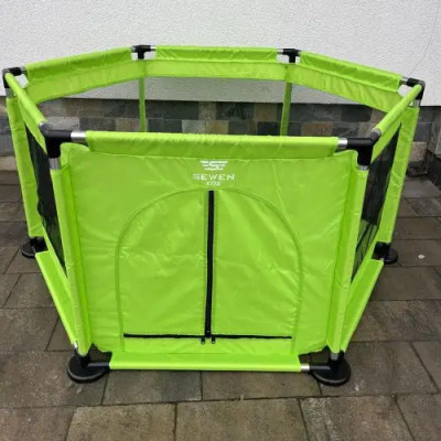 Манеж дитячий Malatec 125х113х64 см Зелений