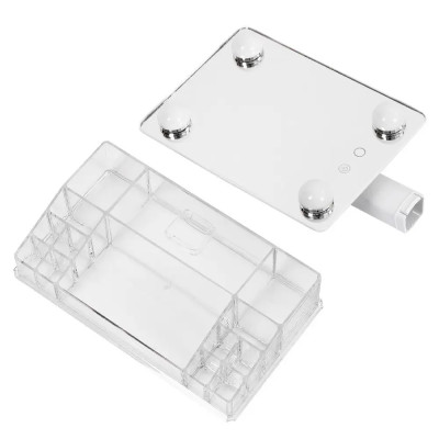 Дзеркало-органайзер з LED підсвічуванням / Дзеркало Cosmetic Mirror CY020-036 Дзеркало-органайзер з LED підсвічуванням / Дзеркало Cosmetic Mirror CY020-036