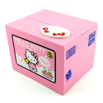 Інтерактивна скарбничка Hello Kitty Piggy Banк рожевий