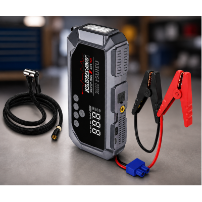 Пускозарядний пристрій K3 + компресор 150 PSI Power Bank LED-ліхтар