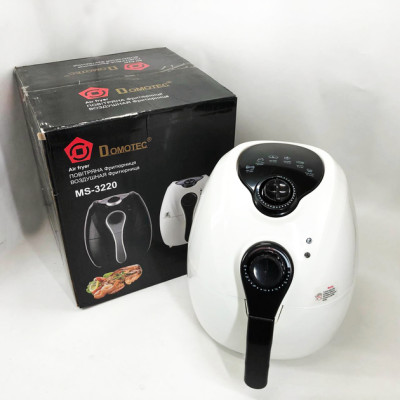 Аеро фритюрниця Air Fryer DOMOTEC MS-3220 білий