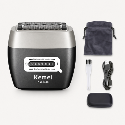 Електробритва Km-t416 13000 об/хв / Акумуляторний шейвер KEMEI 1600 мАг