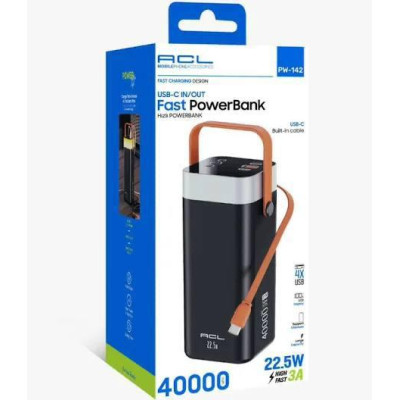 Портативний зарядний пристрій ACL PW-142 Fast PowerBank