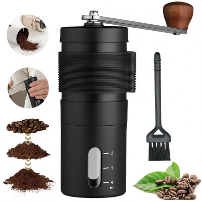 Кавомолка для кавових зерен з керамічними жорнами Coffee GrinderAND LY-957