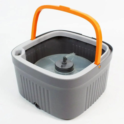 Комплект швабра з відром для миття підлоги Mop with bucket K10 , з віджиманням / Складна швабра