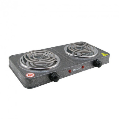 Електроплита спіральна на 2 конфорки Domotec MS-5802
