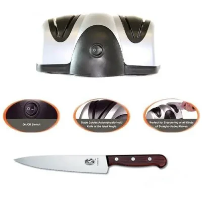 Подвійна електрична точилаLucky Home Electric Knife Sharpener