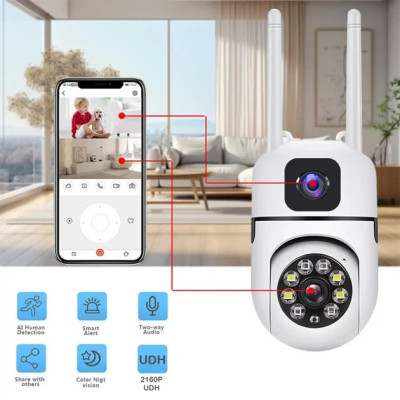Вулична поворотна камера Dual Lens E10/V11 Wi-Fi з двома об'єктивами Вулична поворотна камера Dual Lens E10/V11 Wi-Fi з двома об'єктивами
