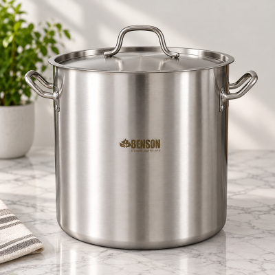 Каструля з кришкою Benson BN-606 50л 40 см