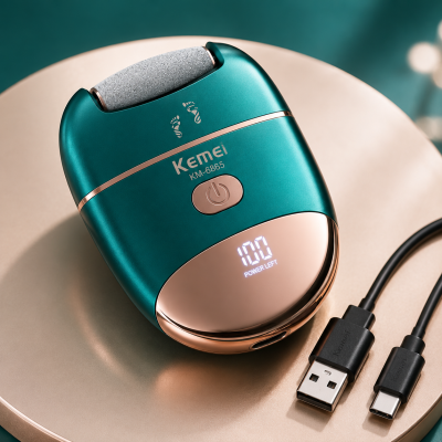 Електрична пемза для ніг Kemei KM-6865 Електрична пемза для ніг Kemei KM-6865