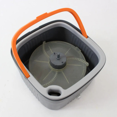 Комплект швабра з відром для миття підлоги Mop with bucket K10 , з віджиманням / Складна швабра