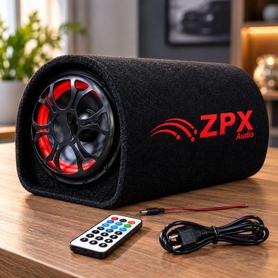 Акустична система ZPX ZX-10SUB / Автомобільний сабвуфер 1000W + пульт