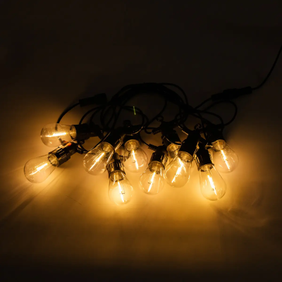 Світлодіодна гірлянда 10 метрів, 25 LED, статичний режим, живлення від мережі 220В