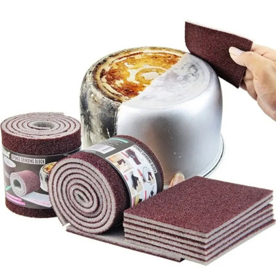 Абразивна губка для чищення посуду sandpaper AND-5599