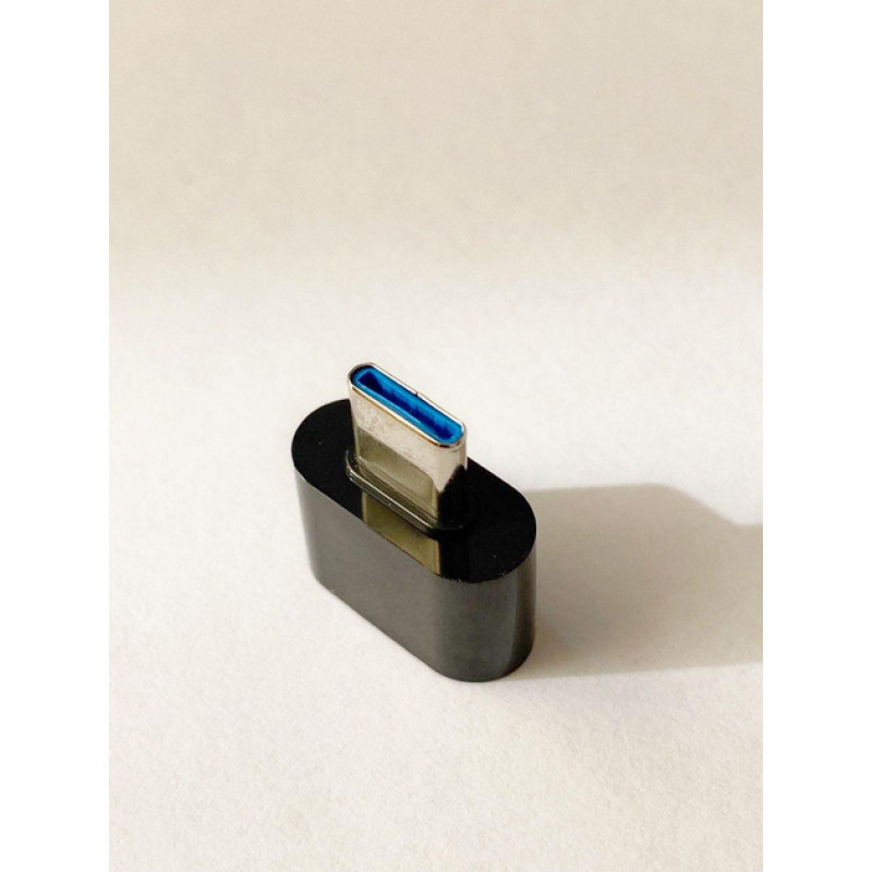 Адаптер перехідник OTG USB Type-C Black