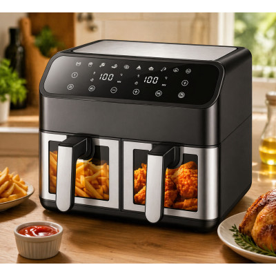 Аерофритюрниця DOMOTEC Air Fryer MS-3226, 4800 Вт  13 л