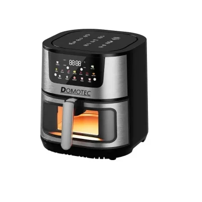 Аерофритюрниця Domotec MS-3223 12 літрів потужністю 3500W, два тіни
