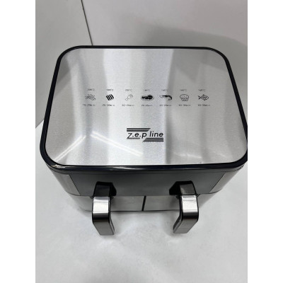 Аерофритюрниця на 2 чаші Zepline ZP-209 з потужністю 4000Вт на 12л