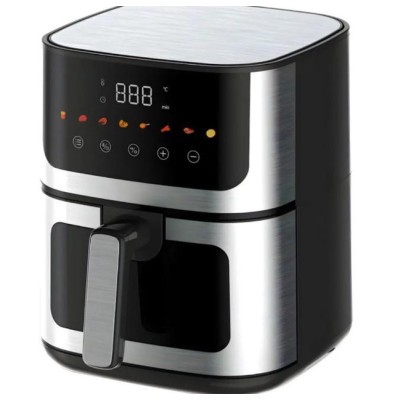Аерогриль Rainberg RB 2268 4200W аерофрітюрниця безмасляна для приготування без олії з регулюванням температури 8 л Аерогриль Rainberg RB 2268 4200W аерофрітюрниця безмасляна для приготування без олії з регулюванням температури 8 л