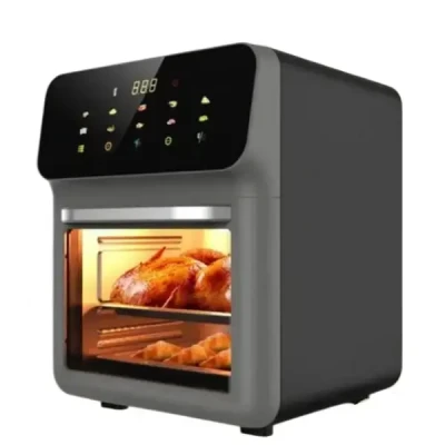 Аерогриль SilverCrest електричний, чорний 3000W 15L