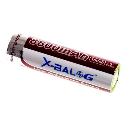 Акумулятор 18650 X-Balog 8800mAh 4.2V Li-ion літієва акумуляторна батарея Акумулятор 18650 X-Balog 8800mAh 4.2V Li-ion літієва акумуляторна батарея