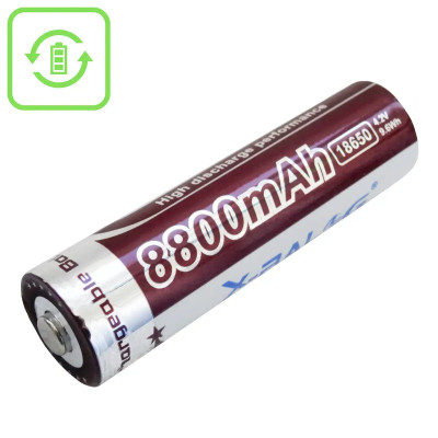 Акумулятор 18650 X-Balog 8800mAh 4.2V Li-ion літієва акумуляторна батарея Акумулятор 18650 X-Balog 8800mAh 4.2V Li-ion літієва акумуляторна батарея