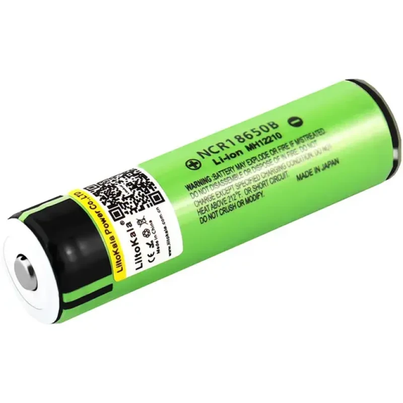 Акумулятор LiitoKala 18650 3400mAh Li-ion 1шт (Lii-34B-PCB)