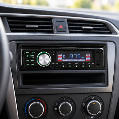 Автомагнітола 1DIN 2035 / Автомобільна магнітола з пультом / Магнітола USB/SD/FM/AUX