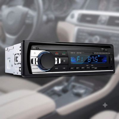 Автомагнітола CAR MP3 SA 520 ISO +ВТ / Bluetooth Магнітола з підсвічуванням в авто / Потужна Автомобільна Аудіосистема