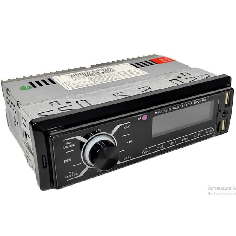 Автомагнітола MP3-3885 ISO 1DIN із сенсорним дисплеєм