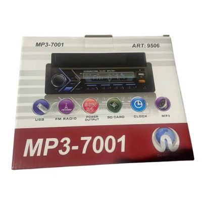 Автомагнітола MP3 7001 BT з утримувачем для телефону