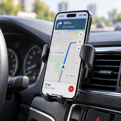 Автомобільний утримувач телефону для вентиляційного отвору / Universal Gravity Air Vent Car Mount / Універсальний автоутримувач Автомобільний утримувач телефону для вентиляційного отвору / Universal Gravity Air Vent Car Mount / Універсальний автоутримувач
