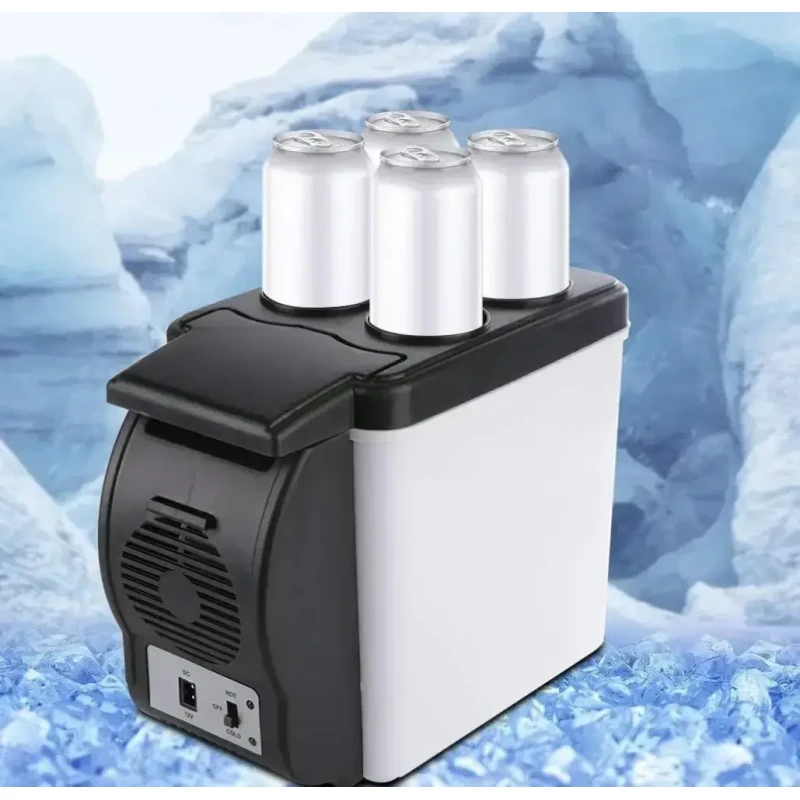 Автомобільний міні-холодильник Cooling and Warming Refrigerator 6L, Холодильник для машини
