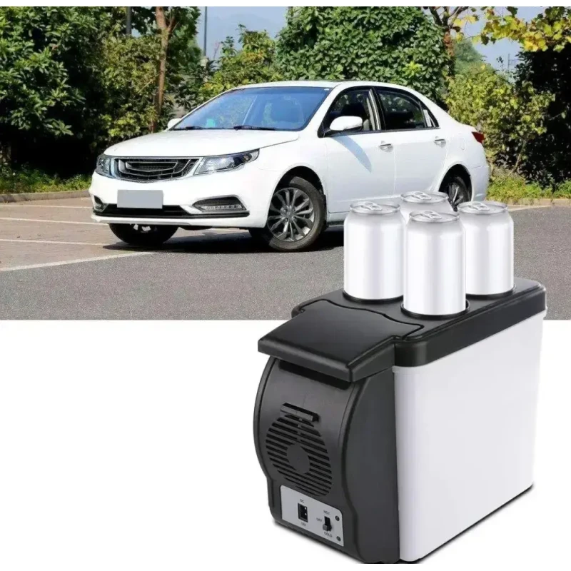 Автомобільний міні-холодильник Cooling and Warming Refrigerator 6L, Холодильник для машини