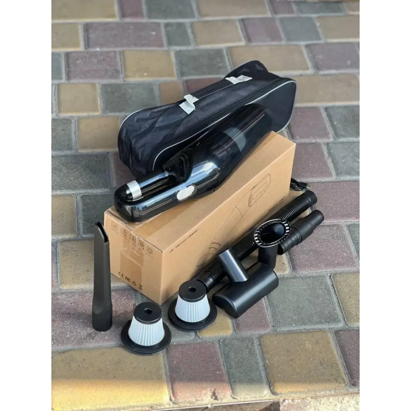 Автомобільний пилосос бездротовий акумуляторний Vacuum cleaner set AND-66-20