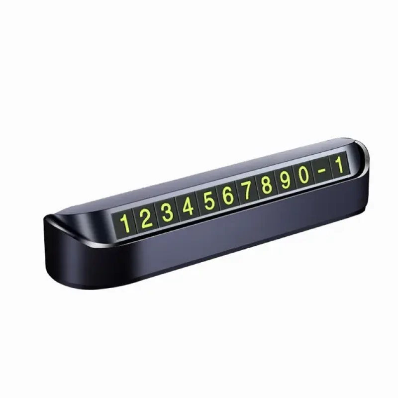 Автовізитка з телефоном (паркувальна карта) Temporary Parking Card