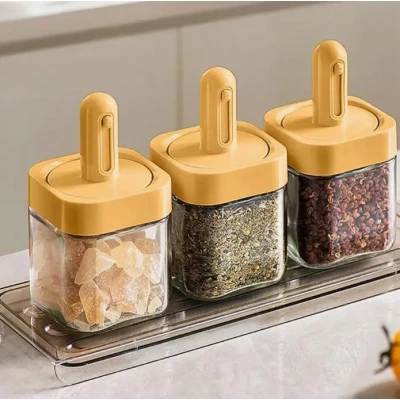 Баночки для приправ 3 шт., спецівниця Spice Tin