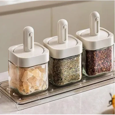 Баночки для приправ 3 шт., спецівниця Spice Tin