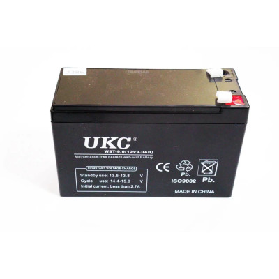 Батарея свинцево-кислотна UKC WST-9.0 12 V 9 Ah Black